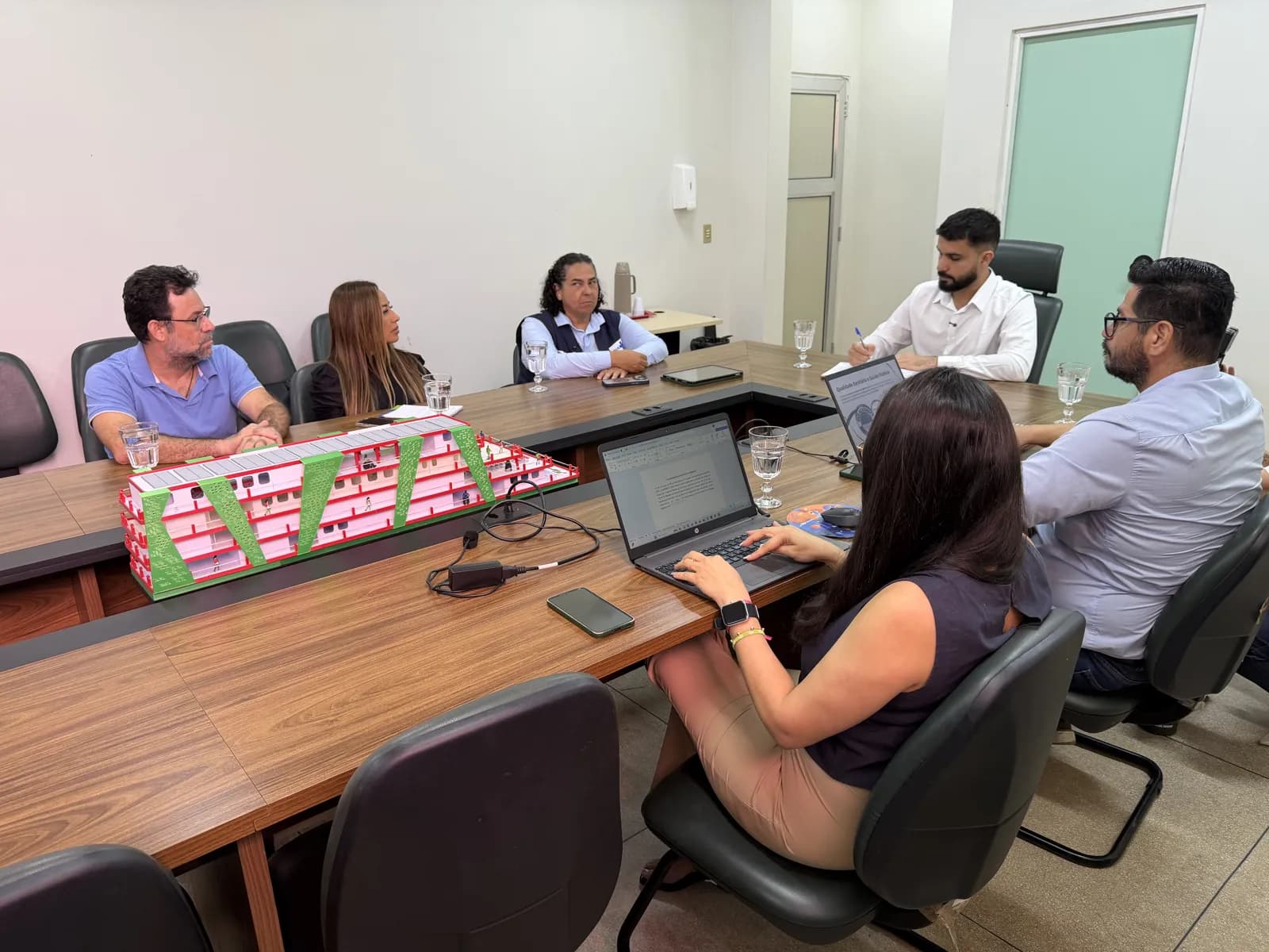 Reunião com o Reitor do Ifap e Superintendente da SVS do Amapá